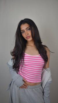 Pink Stripe Tank