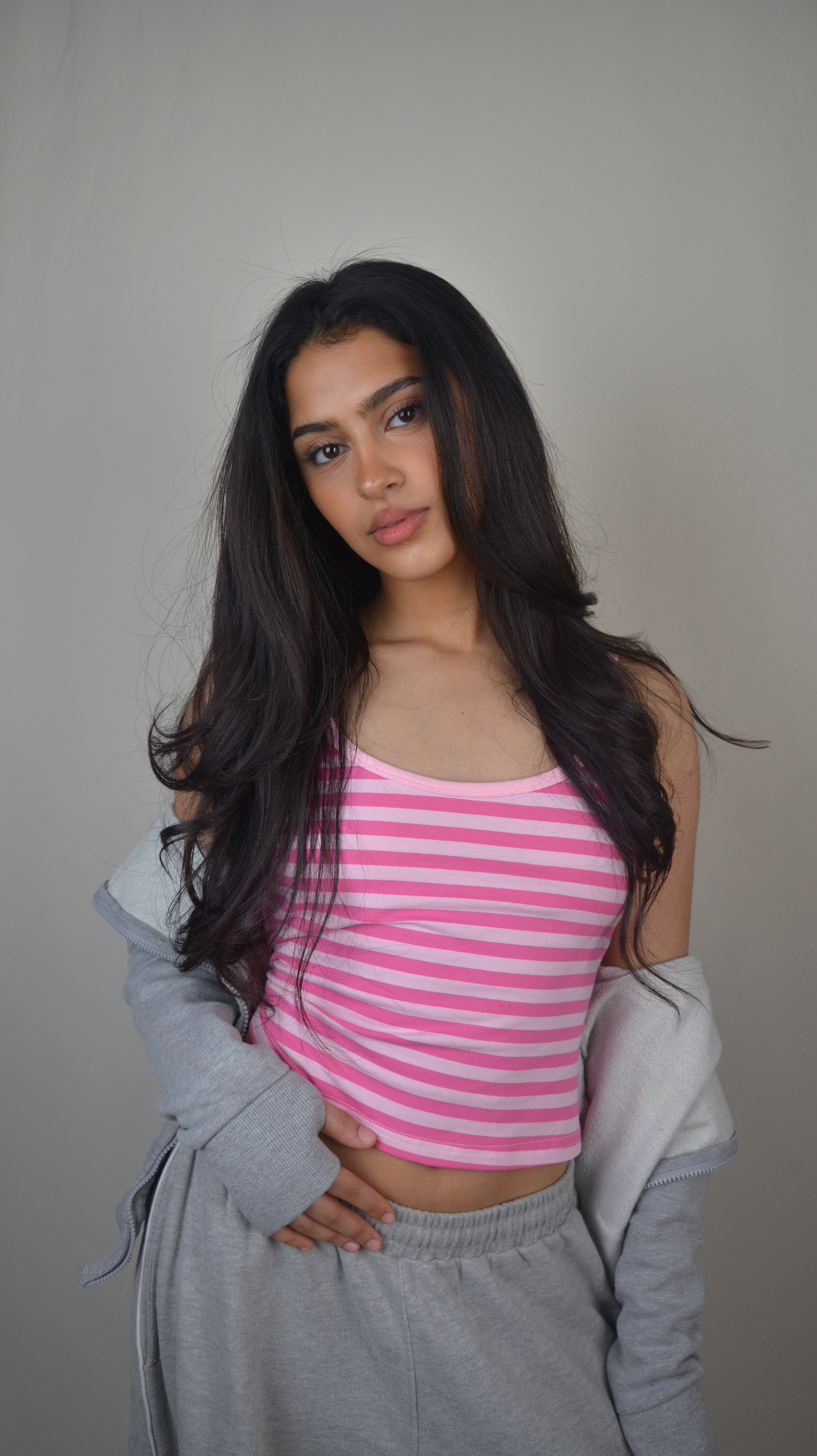 Pink Stripe Tank